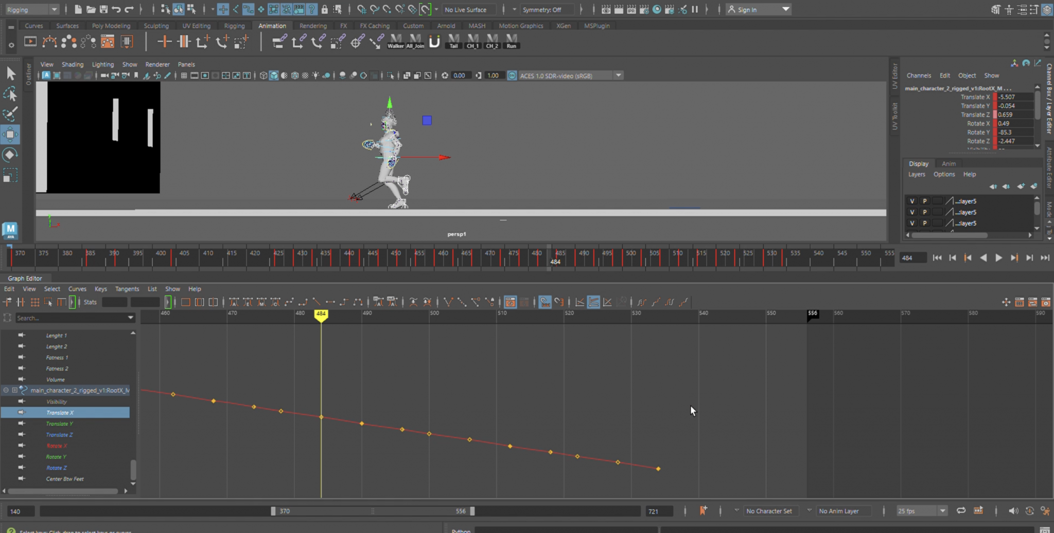 Animation for Main Character 2 – Aayushi Barai's Blog
